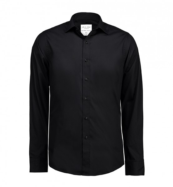 Poplin - Langärmlig Slim Fit